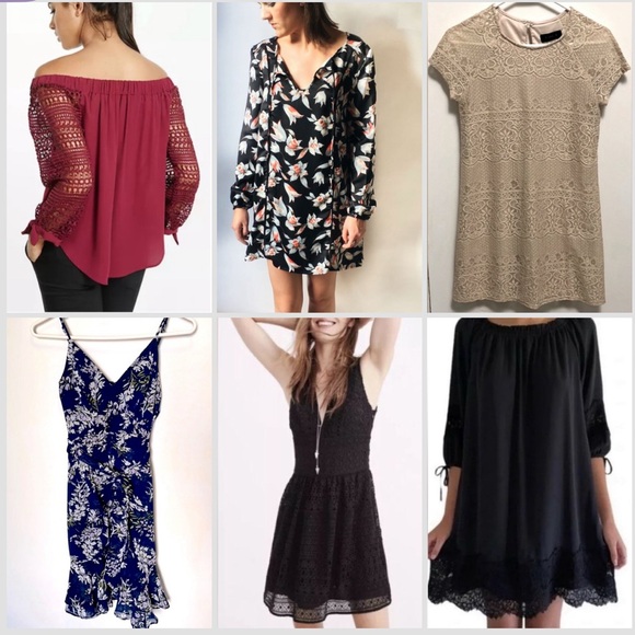 Bundle of six women’s XS dresses and top - Picture 1 of 16